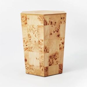 Studio McGee Ogden Burled Wood Accent Table